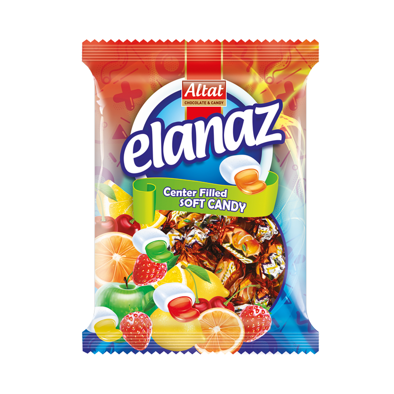 Elanaz Center Filled Soft Candy Bag